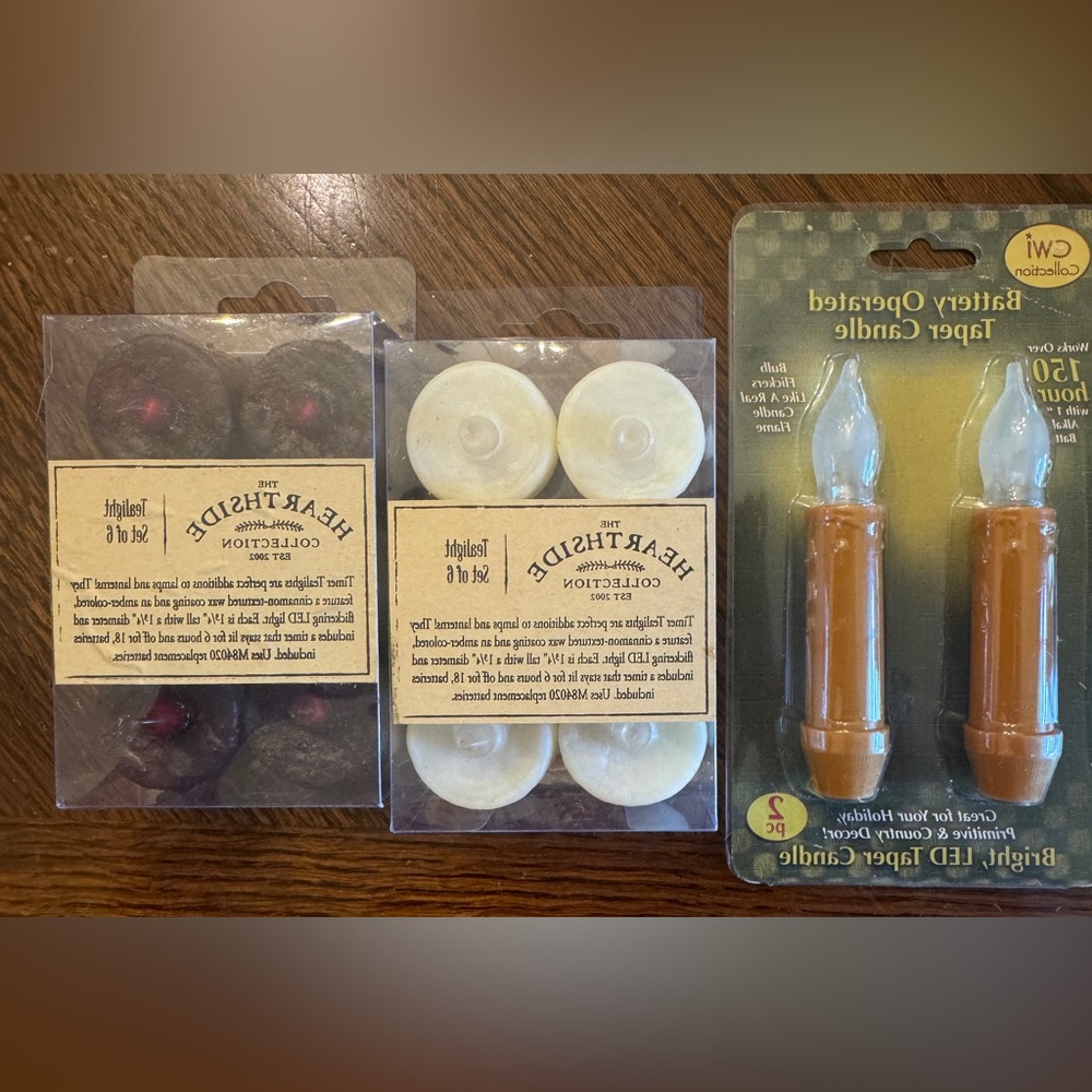 Candles Lot Of Battery Operated Candles NWT